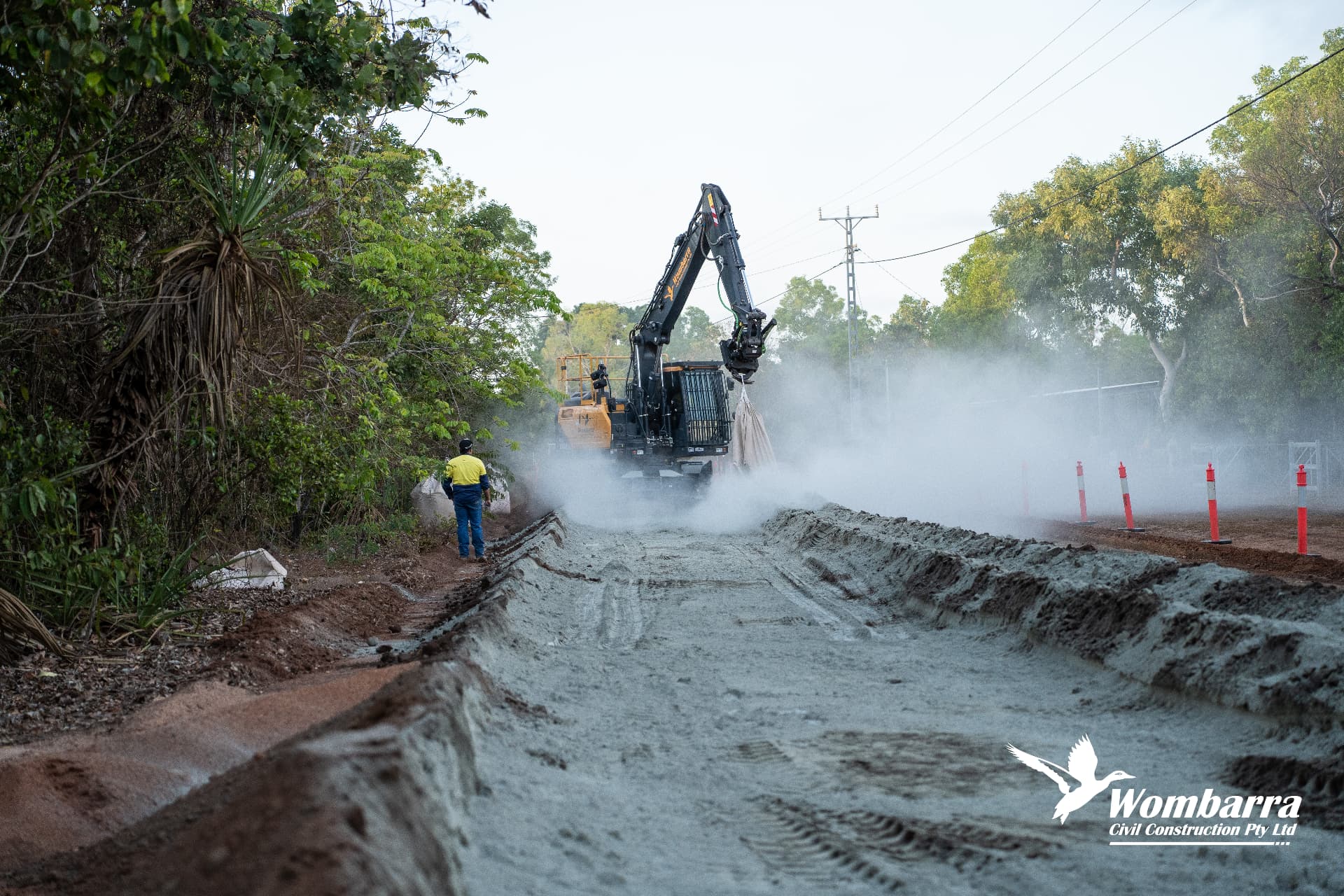 Dundee Beach Andreas Ave Pavement Repairs site photo 8