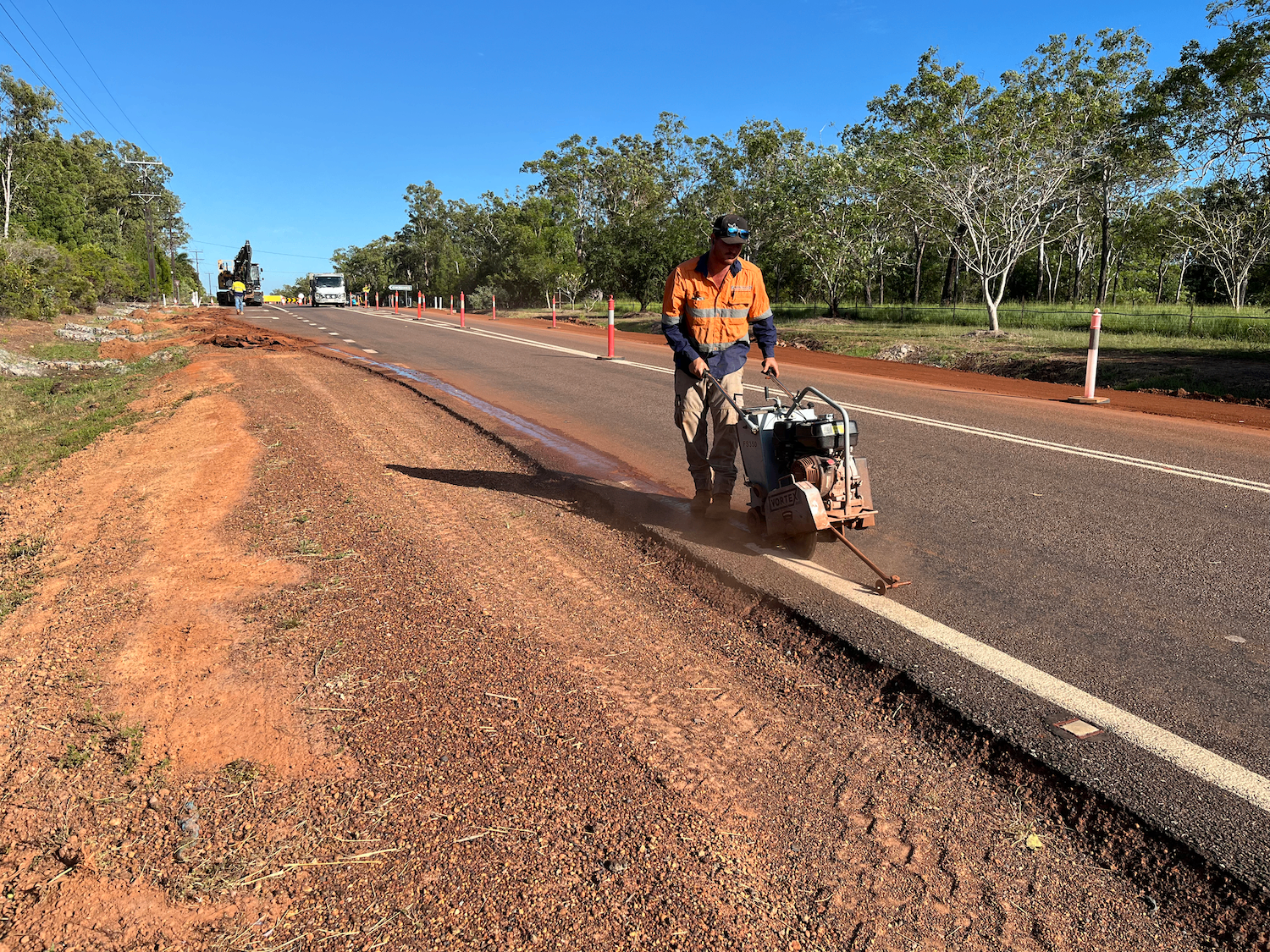 Gunn Point Road Shoulder Rehabilitation site photo 5