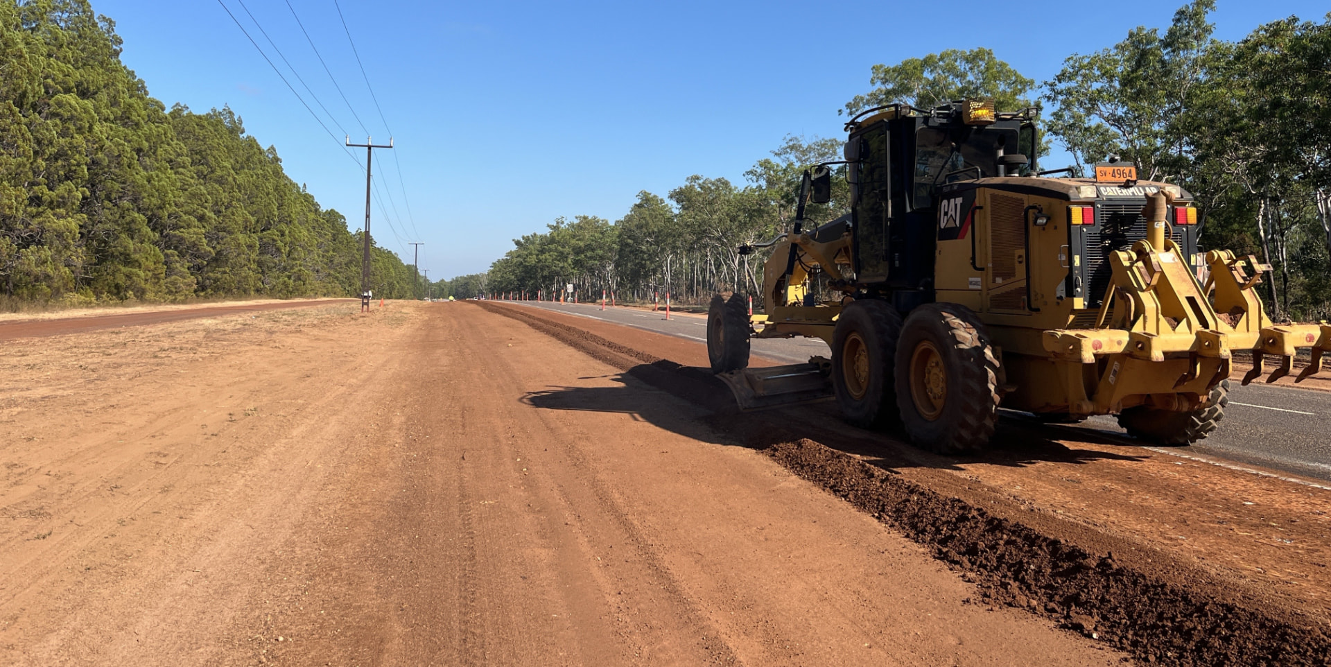 Gunn Point Road Shoulder Rehabilitation site photo 2