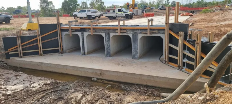 Multi cell box culvert formwork