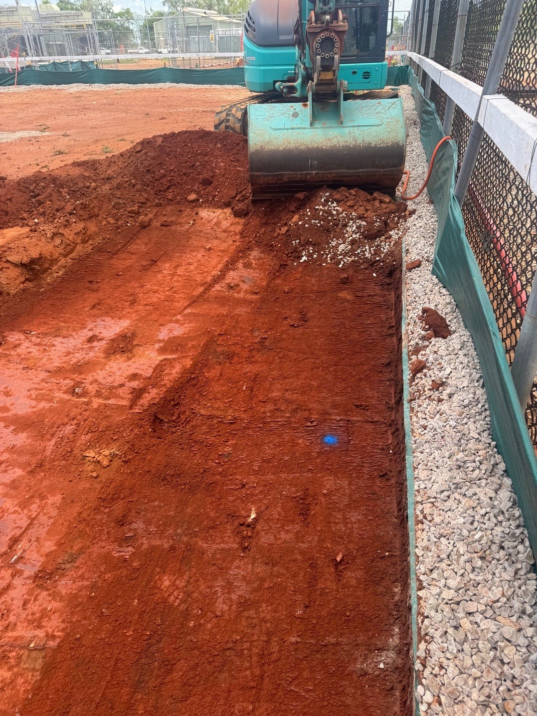Katherine Substation Reactor Upgrades – Civil Works site photo 2