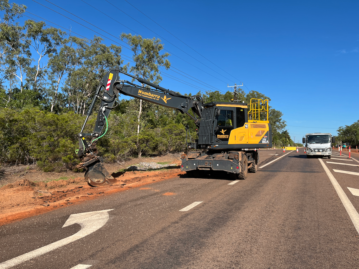 Gunn Point Road Shoulder Rehabilitation site photo 4